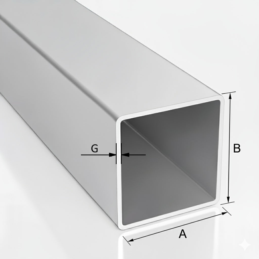 Profil nierdzewny 40×40×1,5mm — 304 polerowany