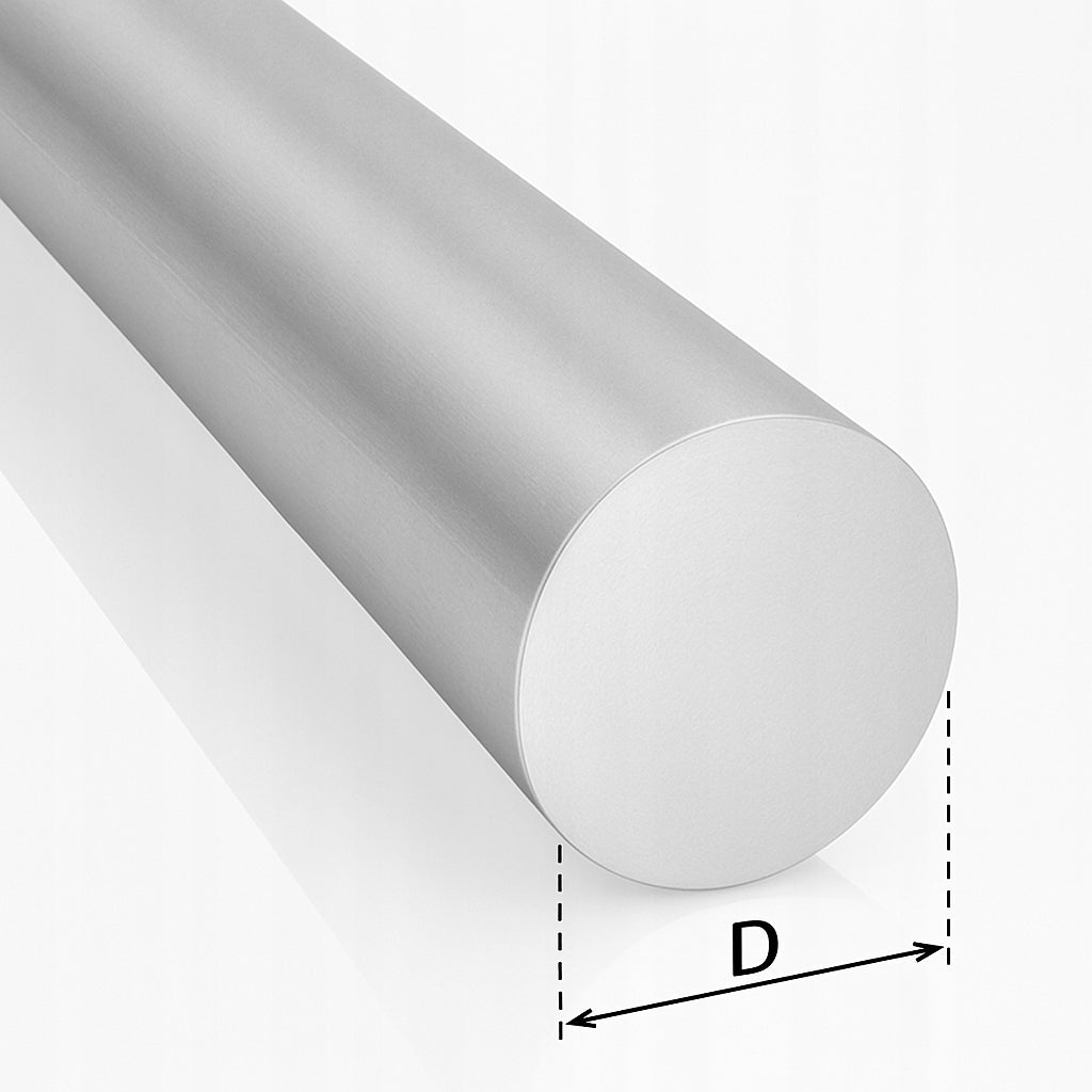 Pręt nierdzewny ciągniony Ø28mm — 304